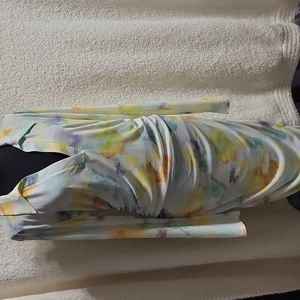 Bar III Side Rushed dress